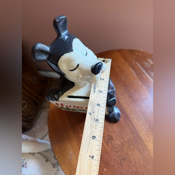 1950's Hamm's Beer Vintage Rare! Red wing Pottery Bear Bank 12" Tall Coin Bank - Picture 11 of 11